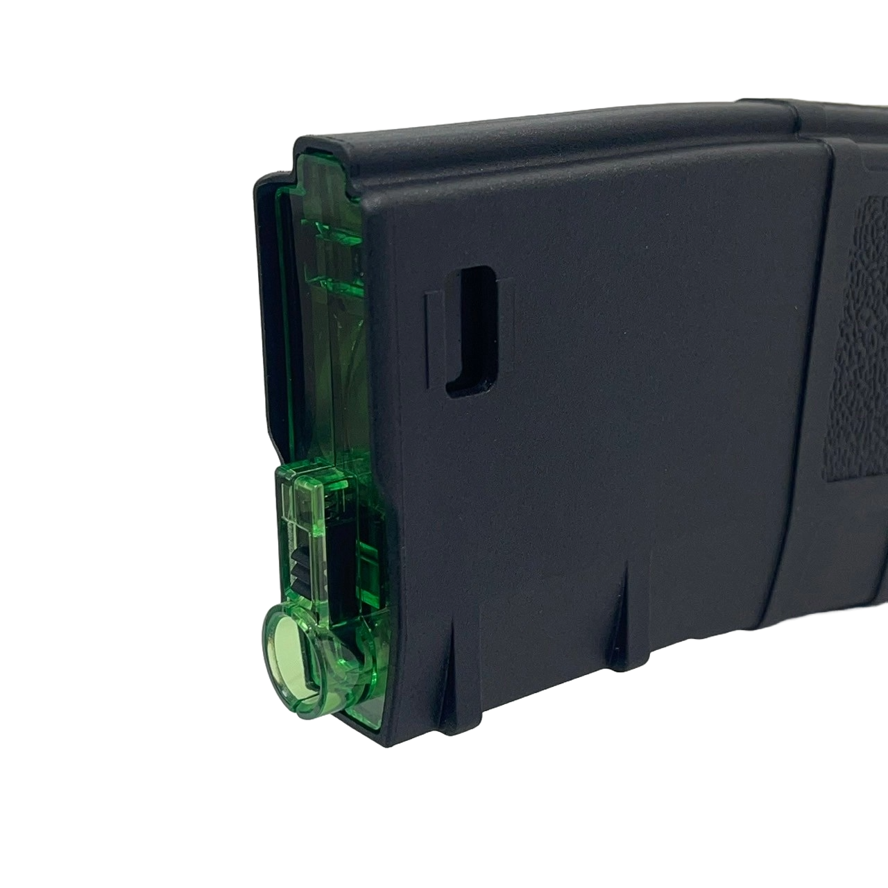 Amarok AM250 M series - 250 rounds Fast Feed Mid Cap Magazine - Type B7 - Black + Green Top