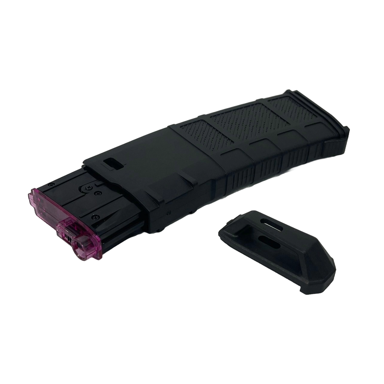 Amarok AM250 M series - 250 rounds Fast Feed Mid Cap Magazine - Type A5 - Black + Magenta Top