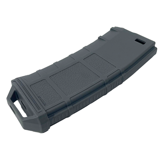 Amarok AM250 M series - 250 rounds Fast Feed Mid Cap Magazine - Type B11 - Grey + Smoke Top