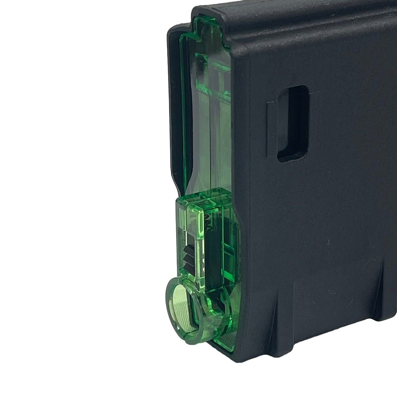 Amarok AM250 M series - 250 rounds Fast Feed Mid Cap Magazine - Type A7 - Black + Green Top