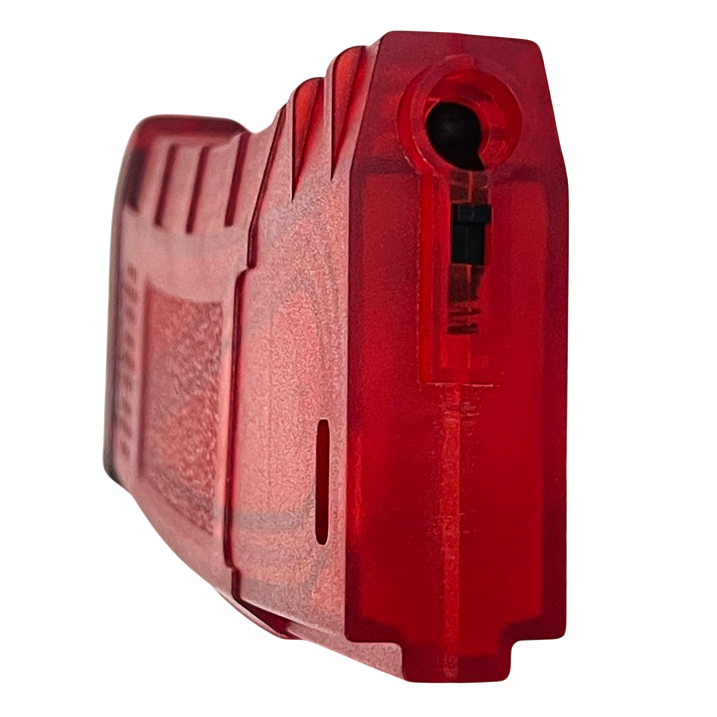 Amarok AM160 M series - 160 rounds Fast Feed Mid Cap Magazine - Type A2 - Transparent Red