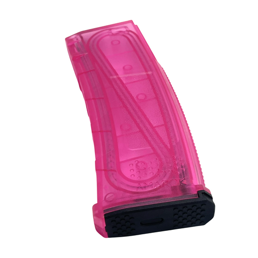 Amarok AM160 M series - 160 rounds Fast Feed Mid Cap Magazine - Type A4 - Transparent Pink