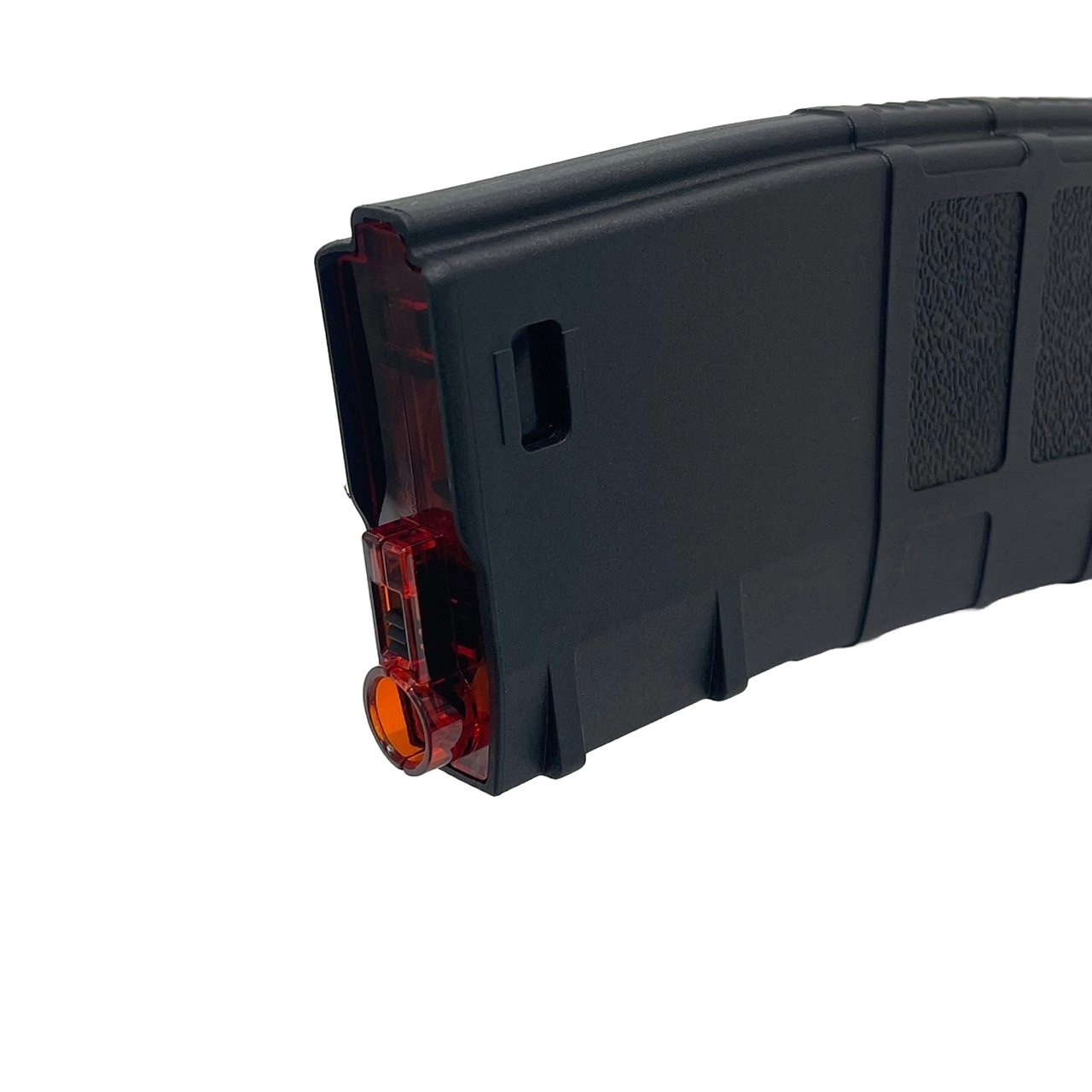 Amarok AM250 M series - 250 rounds Fast Feed Mid Cap Magazine - Type B4 - Black + Red Top