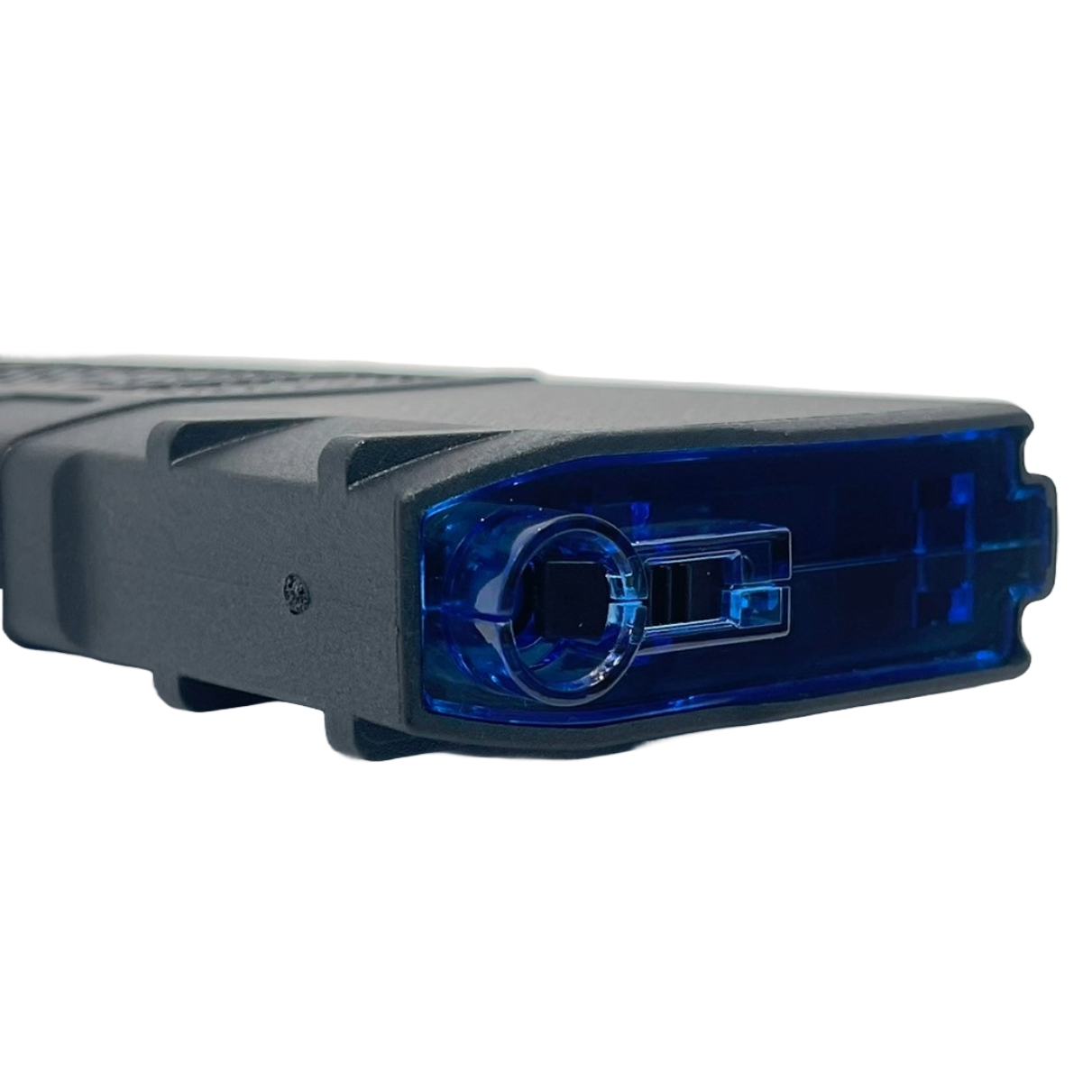 Amarok AM250 M series - 250 rounds Fast Feed Mid Cap Magazine - Type A6 - Black + Blue Top