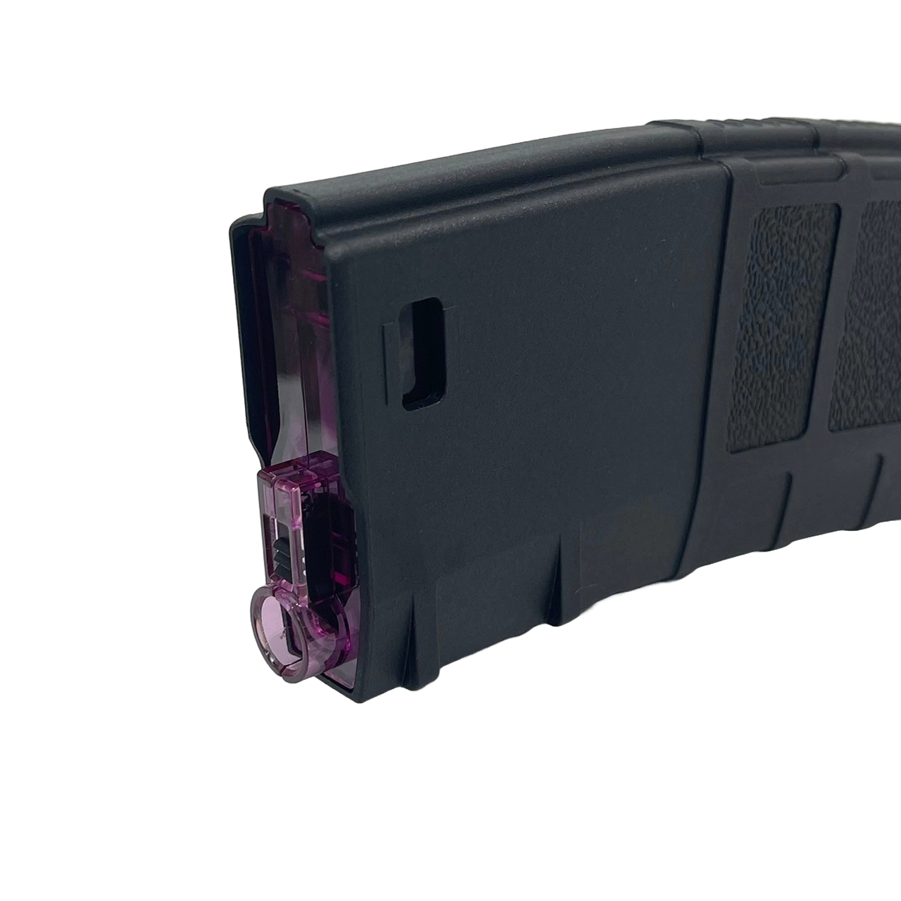Amarok AM250 M series - 250 rounds Fast Feed Mid Cap Magazine - Type B5 - Black + Magenta Top