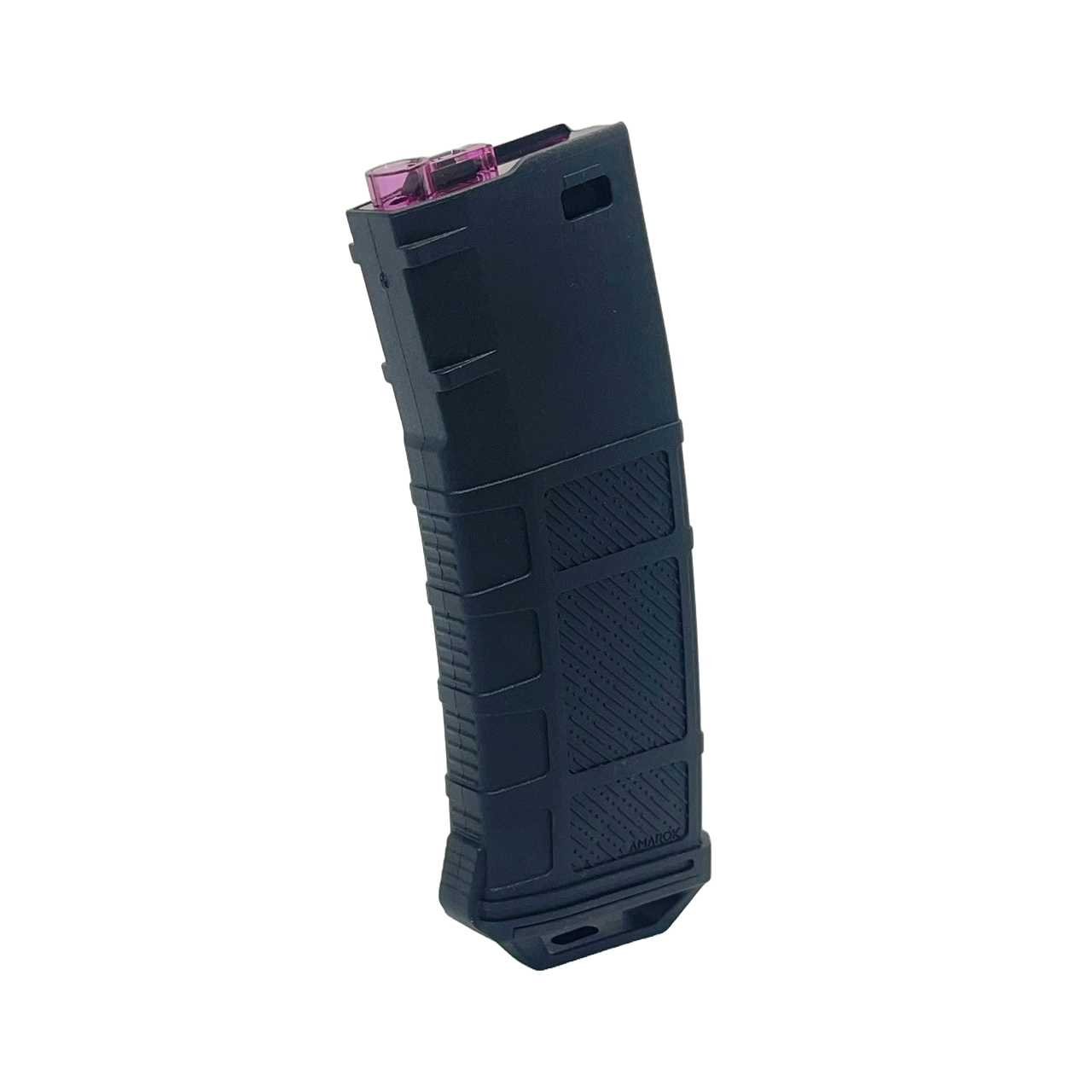 Amarok AM250 M series - 250 rounds Fast Feed Mid Cap Magazine - Type A5 - Black + Magenta Top
