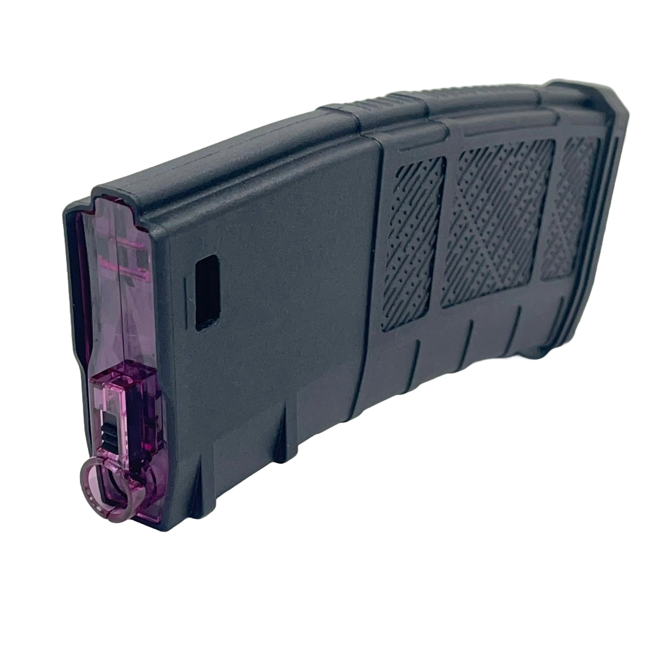 Amarok AM250 M series - 250 rounds Fast Feed Mid Cap Magazine - Type A5 - Black + Magenta Top