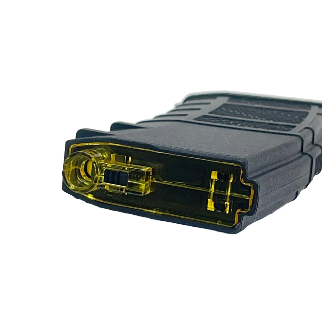 Amarok AM250 M series - 250 rounds Fast Feed Mid Cap Magazine - Type A3 - Black + Yellow Top