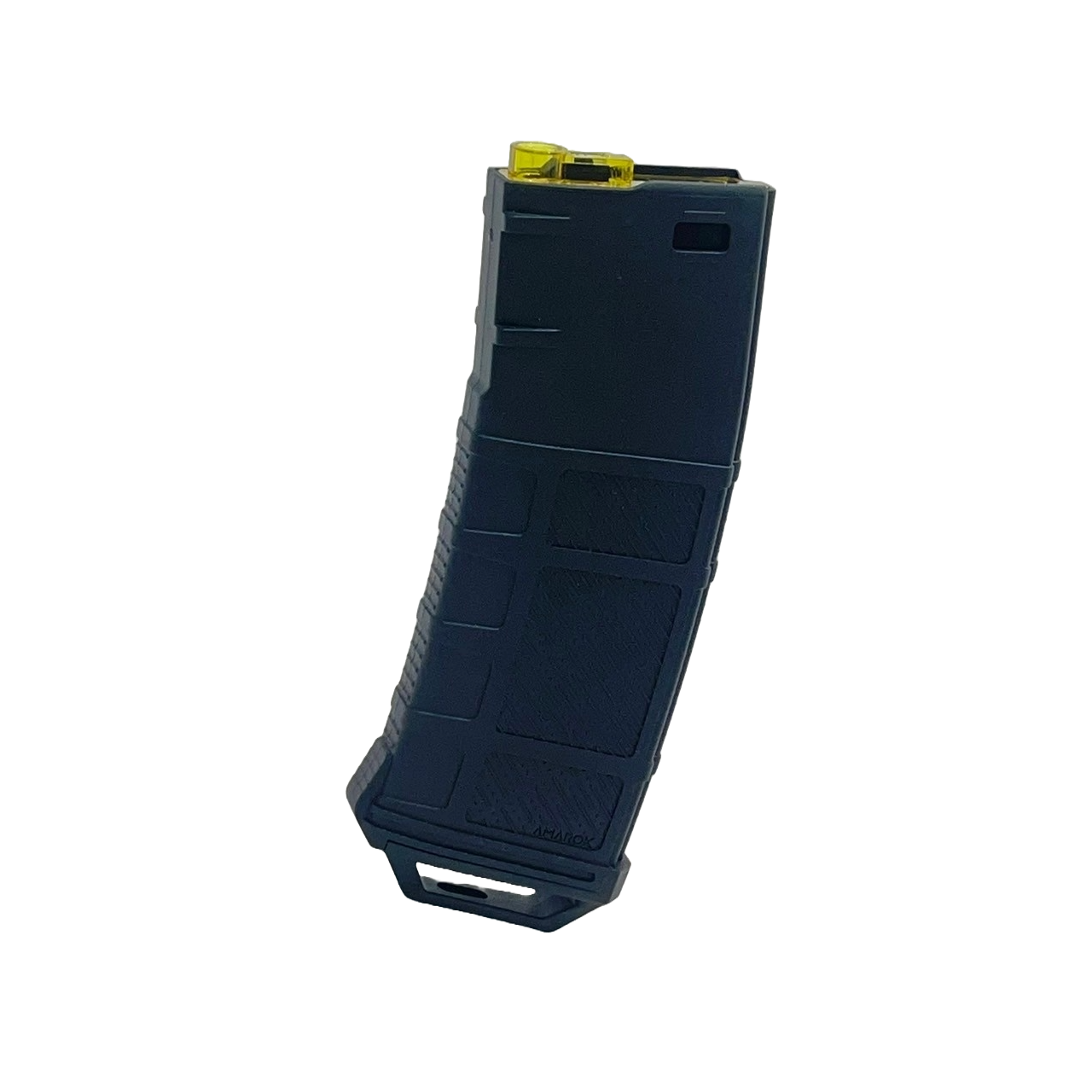 Amarok AM250 M series - 250 rounds Fast Feed Mid Cap Magazine - Type A3 - Black + Yellow Top