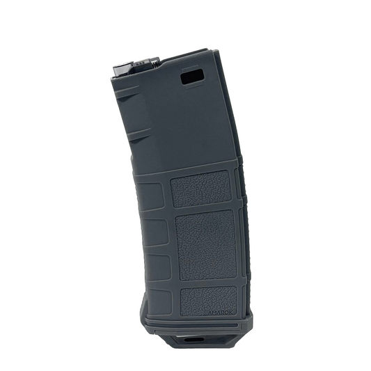 Amarok AM250 M series - 250 rounds Fast Feed Mid Cap Magazine - Type B11 - Grey + Smoke Top
