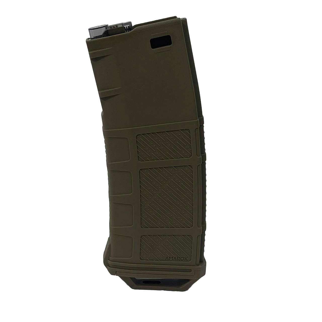 Amarok AM250 M series - 250 rounds Fast Feed Mid Cap Magazine - Type A9 - FDE + Smoke Top