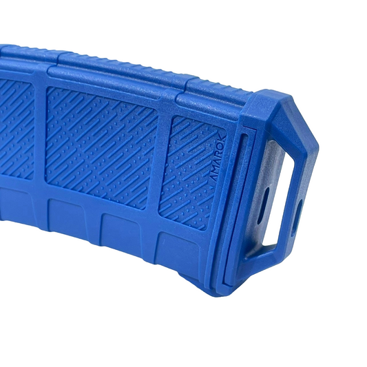 Amarok AM250 M series - 250 rounds Fast Feed Mid Cap Magazine - Type B13 - Blue + Blue Top