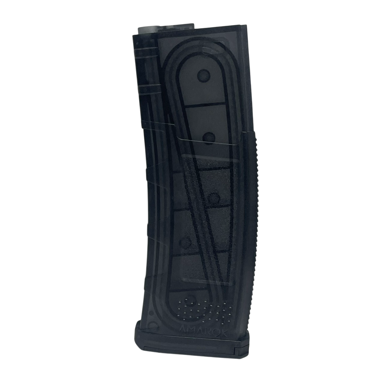 Amarok AM160 M series - 160 rounds Fast Feed Mid Cap Magazine - Type A1 - Transparent Smoke