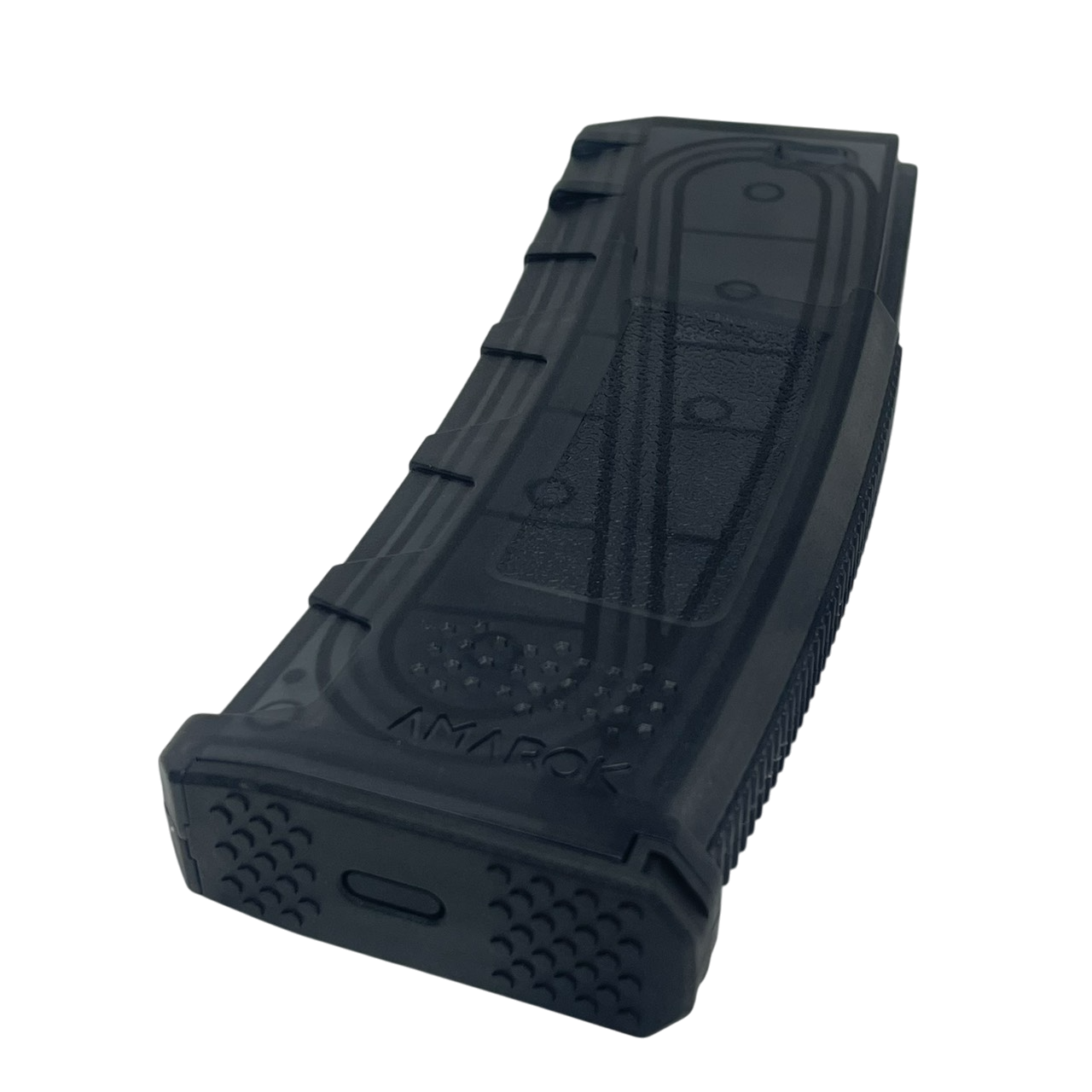 Amarok AM160 M series - 160 rounds Fast Feed Mid Cap Magazine - Type A1 - Transparent Smoke