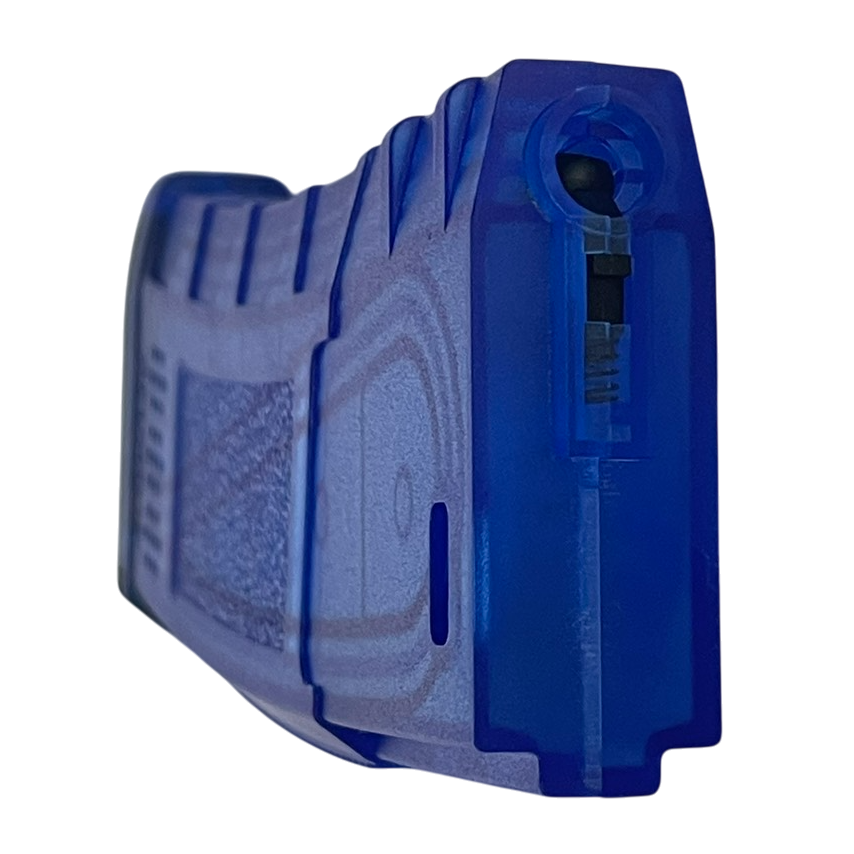 Amarok AM160 M series - 160 rounds Fast Feed Mid Cap Magazine - Type A3 - Transparent Blue
