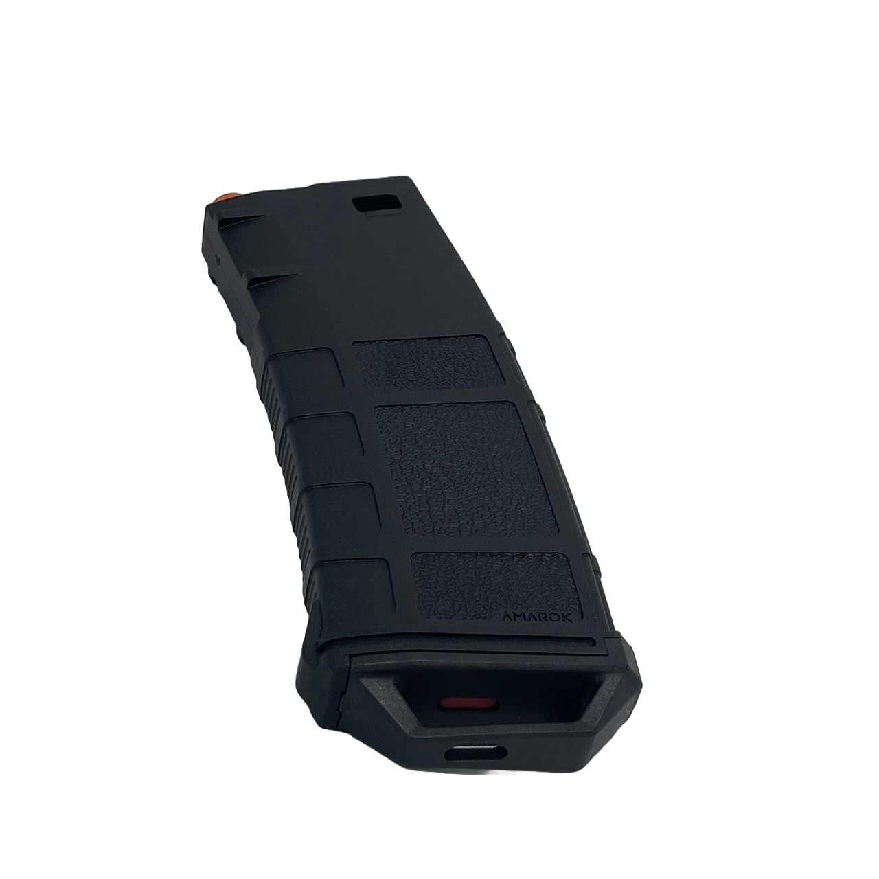 Amarok AM250 M series - 250 rounds Fast Feed Mid Cap Magazine - Type B4 - Black + Red Top