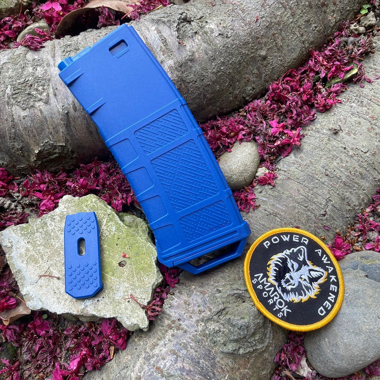 Amarok AM250 M series - 250 rounds Fast Feed Mid Cap Magazine - Type A13 - Limited Edition Blue MLE Training