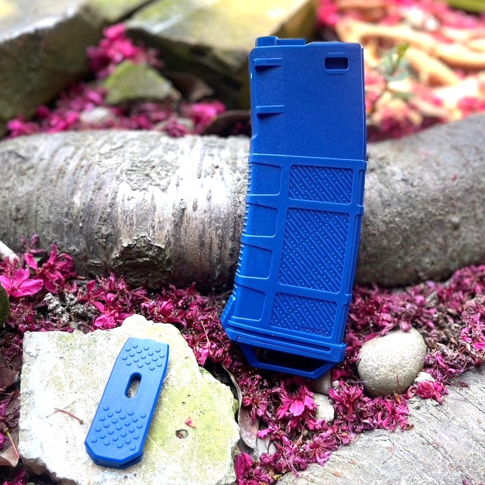 Amarok AM250 M series - 250 rounds Fast Feed Mid Cap Magazine - Type A13 - Limited Edition Blue MLE Training